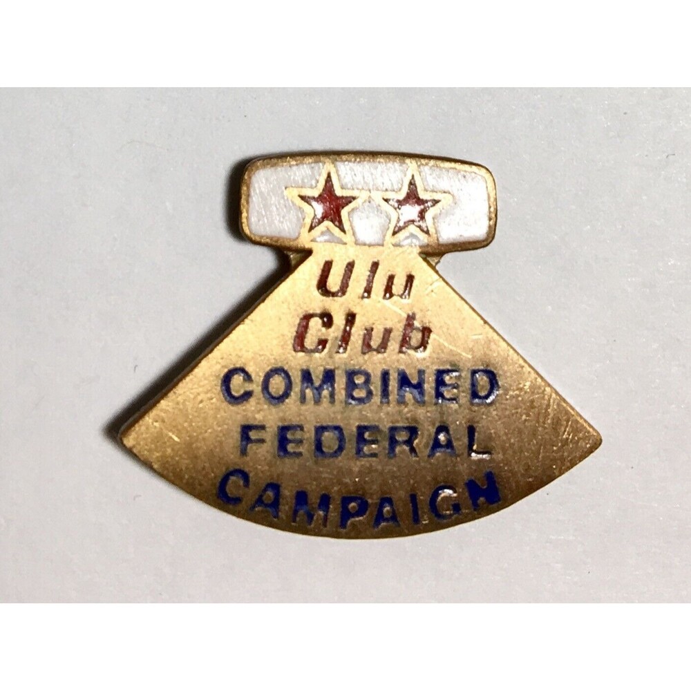 Ulu Club Combined Federal Campaign Pin ,Alaskan Collectible